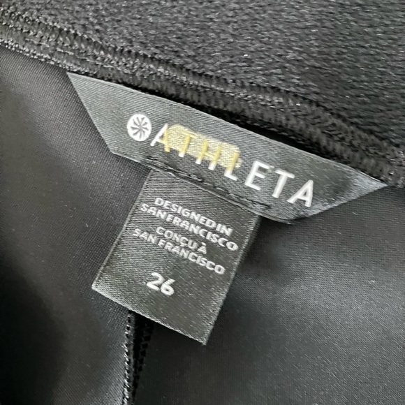 ATHLETA Stellar Tight Black Elevated High Rise Legging Size 26 (Plus Size) NWT - Picture 12 of 14